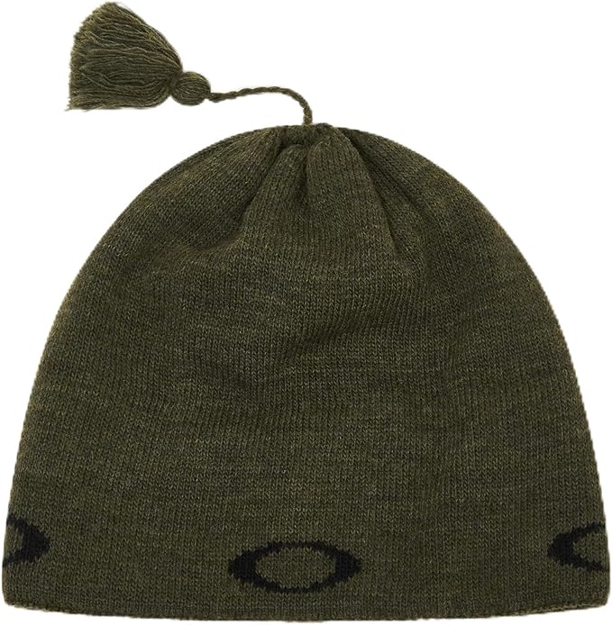 OAKLEY TC Nordic Tassle Beanie - Army Green