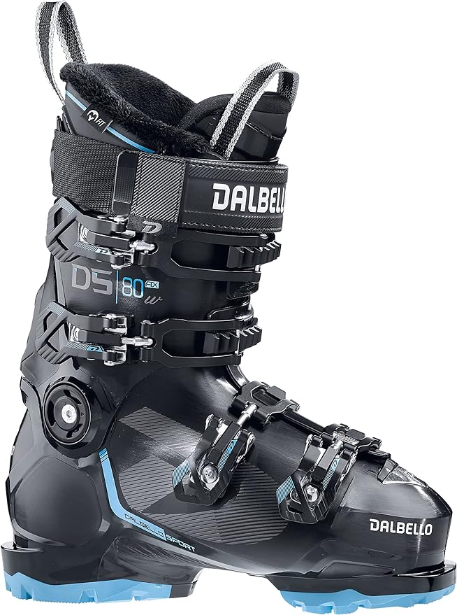 Dalbello DS AX 80 Grip Walk Ski Boots - Womens Black/Pastel Blue