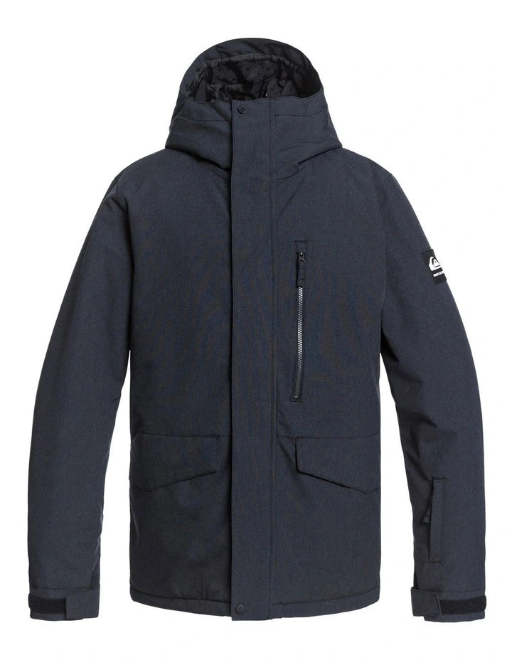 QUIKSILVER Mission Solid Jacket mens - True Black