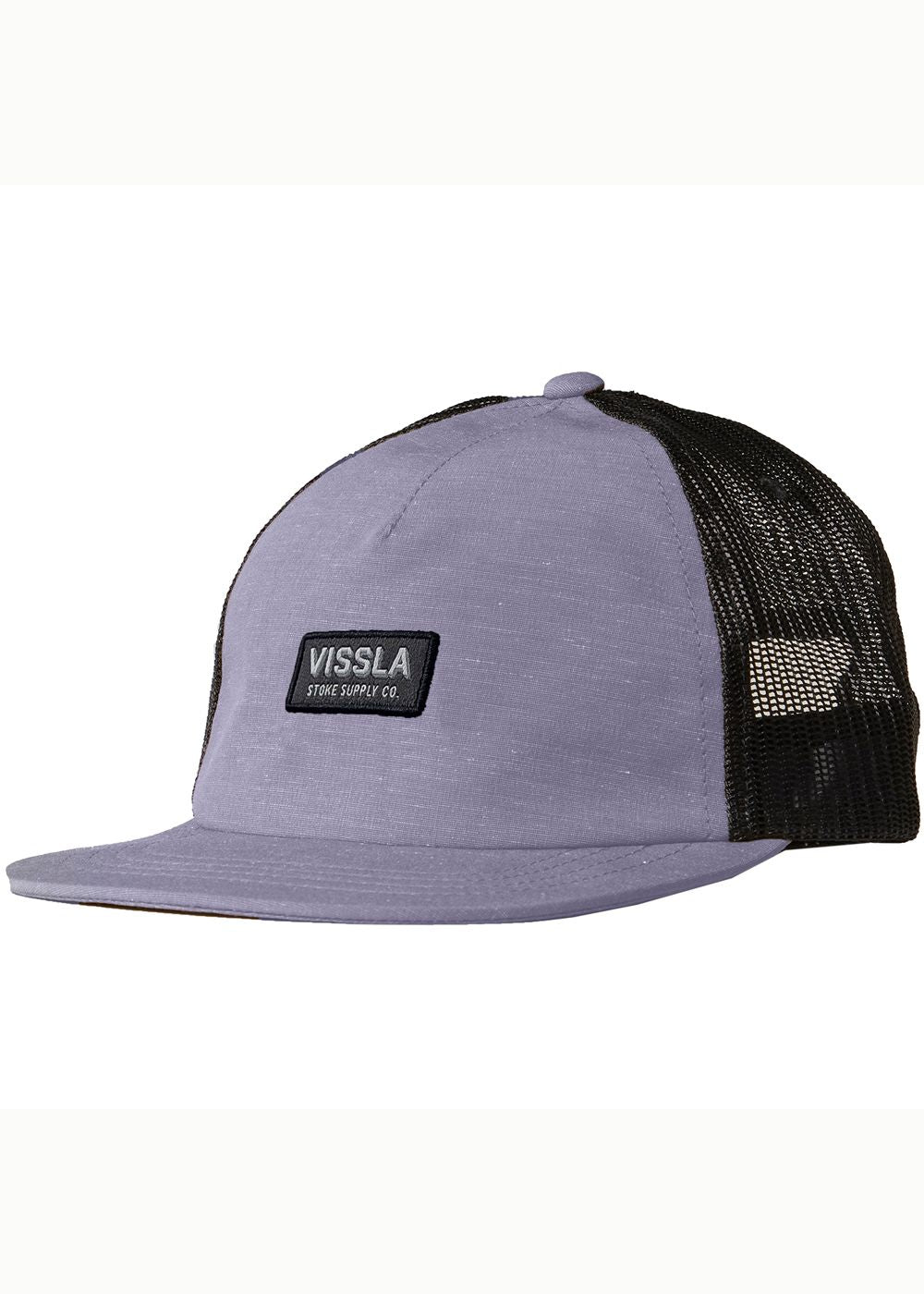 VISSLA Lay Day Eco Trucker II Hat - Dusty Lilac