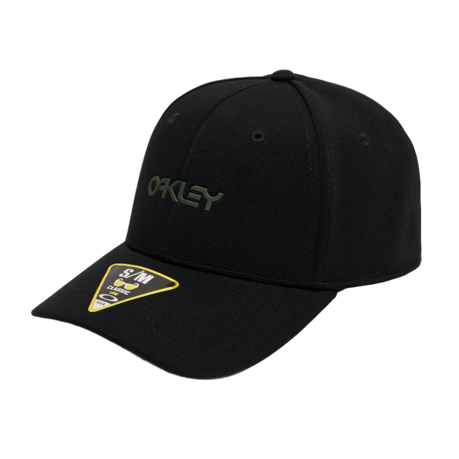 OAKLEY 6 Panel Stretch Metallic hat - Mist/Black