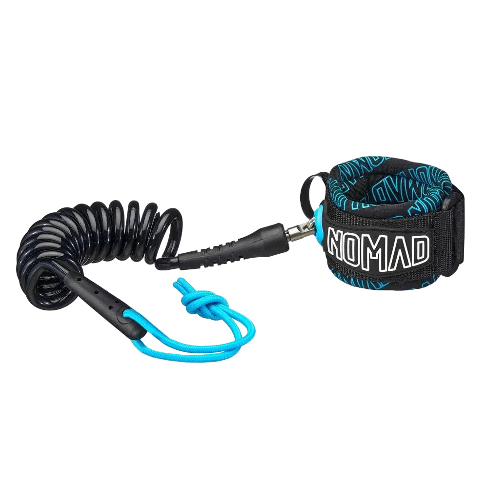 Nomad Single Swivel Wrist Leash - Black/Blue
