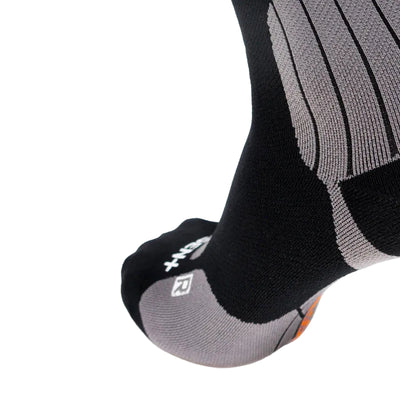 DISSENT Ski Genuflex Compression LoPro Padded sock - Unisex - Black