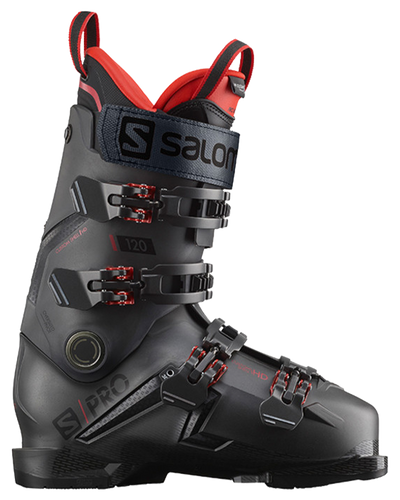 SALOMON S/Pro 110 ski boots - Mens - Black/Red Belluga