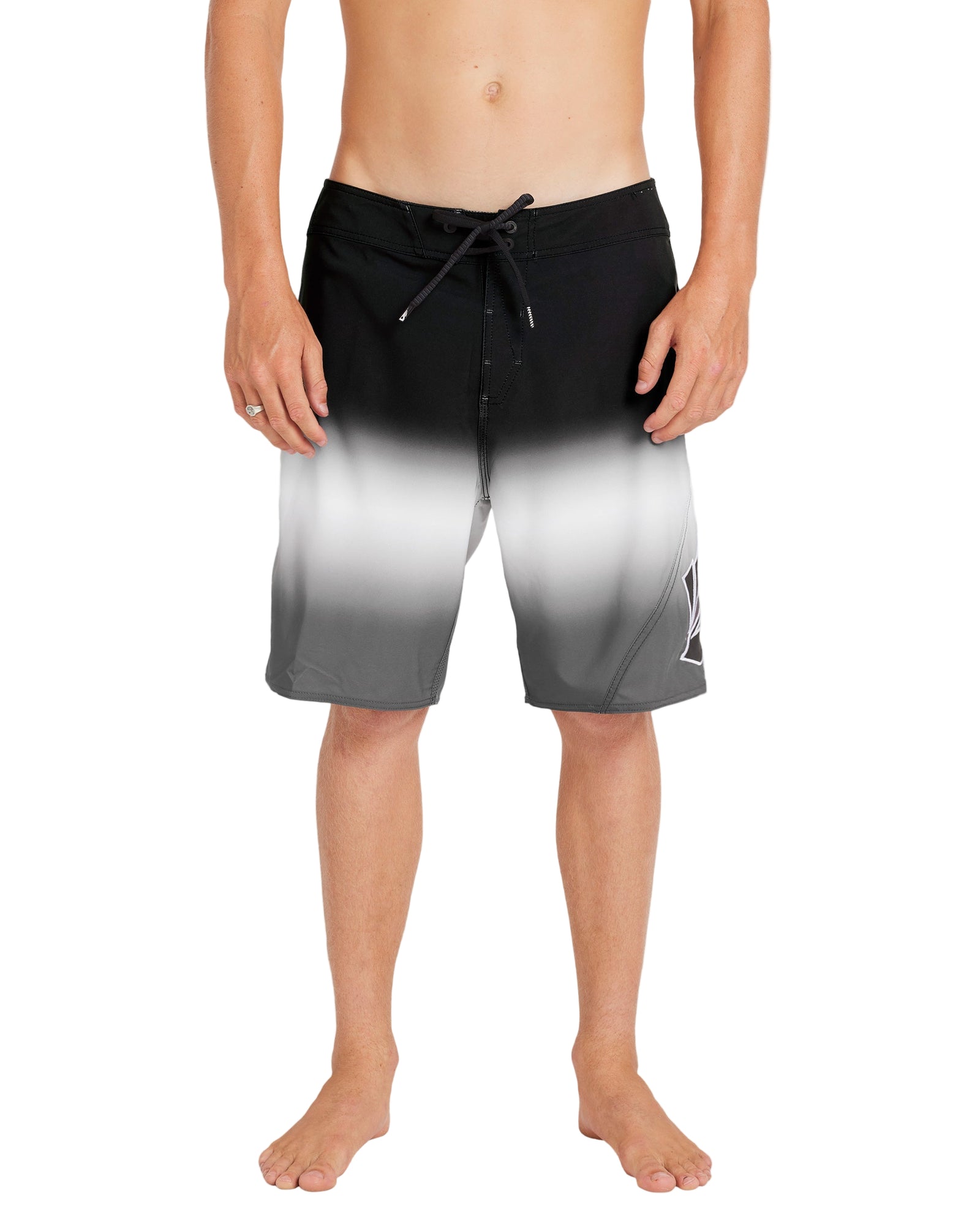 Volcom Vee Bee Youth Boardshort - Black Grey
