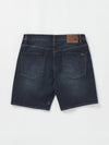 Volcom Solver Denim 19 Short - Navy Blue