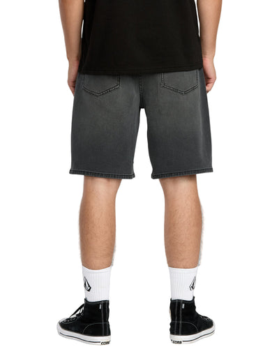 Volcom Billow Denim Short - Concrete