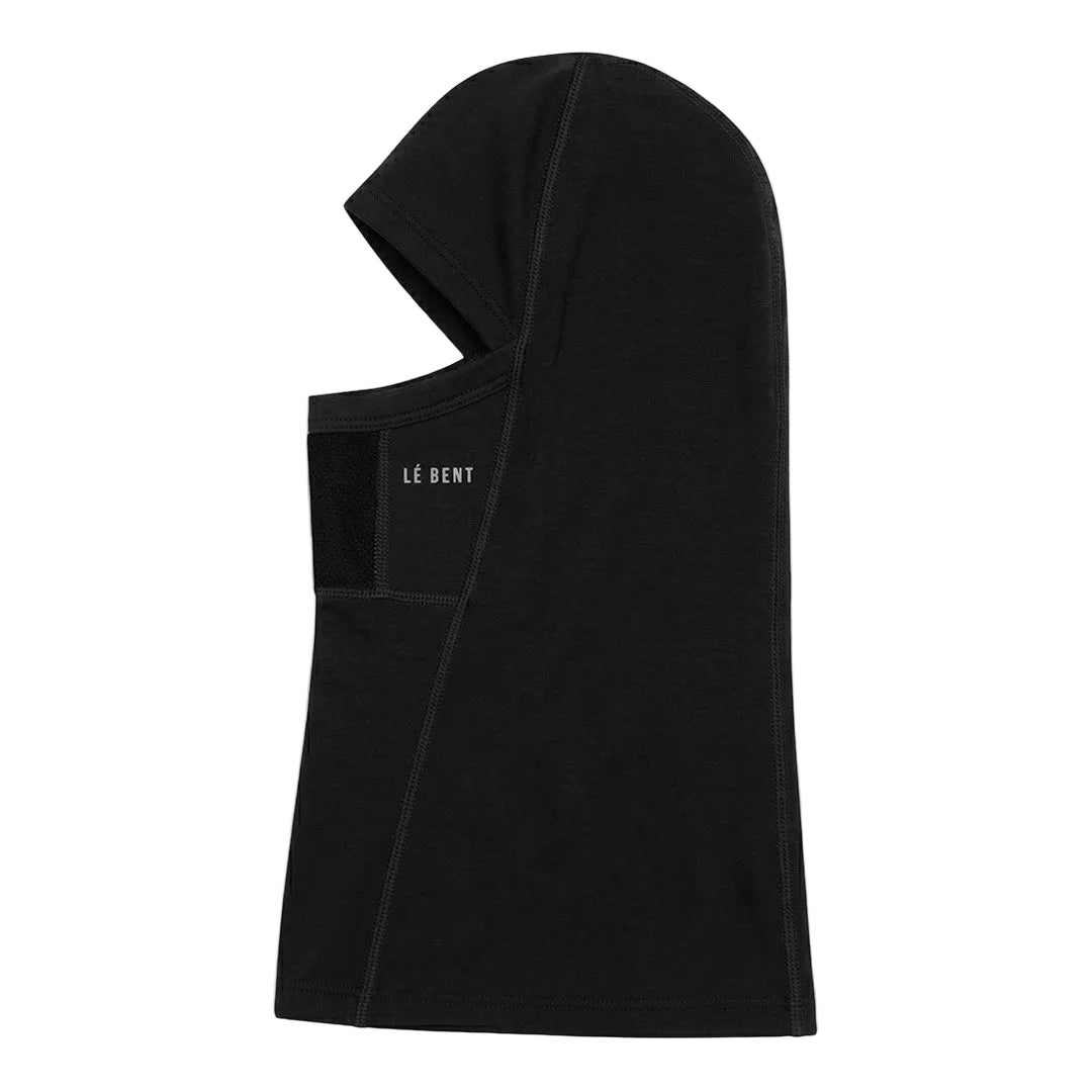 Le Bent Midweight Mesh Balaclava - Black