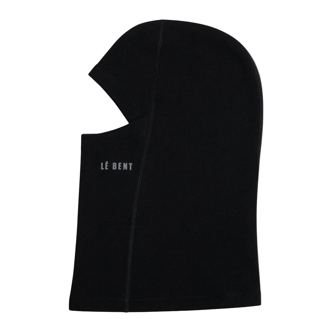 Le Bent Heavyweight Grid Fleece Balaclava - Black