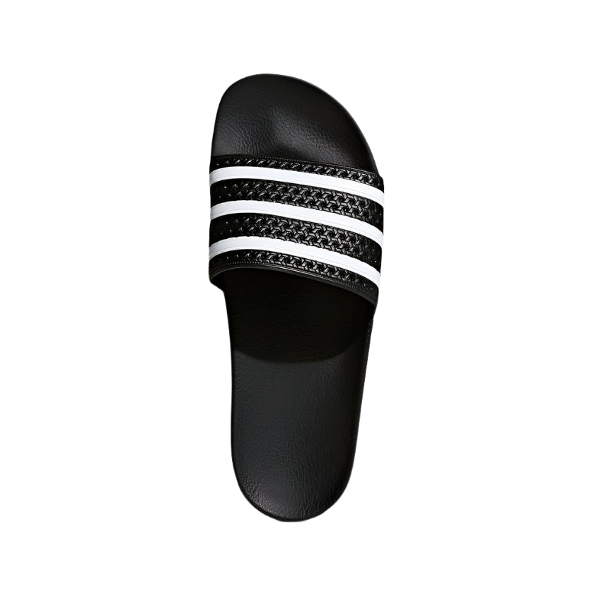 Adidas Adilette Sandal - Mens Black White Black