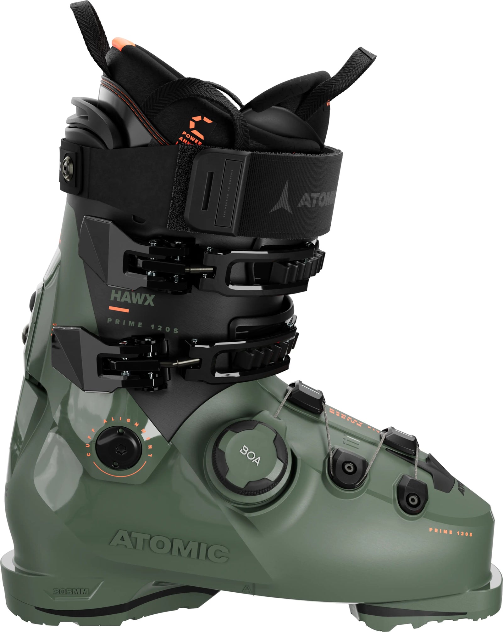 ATOMIC Hawx Prime 120 Boa ski boots - Mens - Army Green