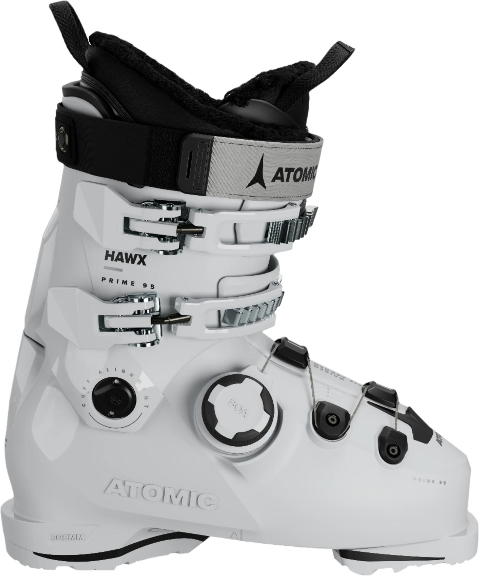 ATOMIC Hawx Prime 95 BOA ski boots - Womens - Ivory