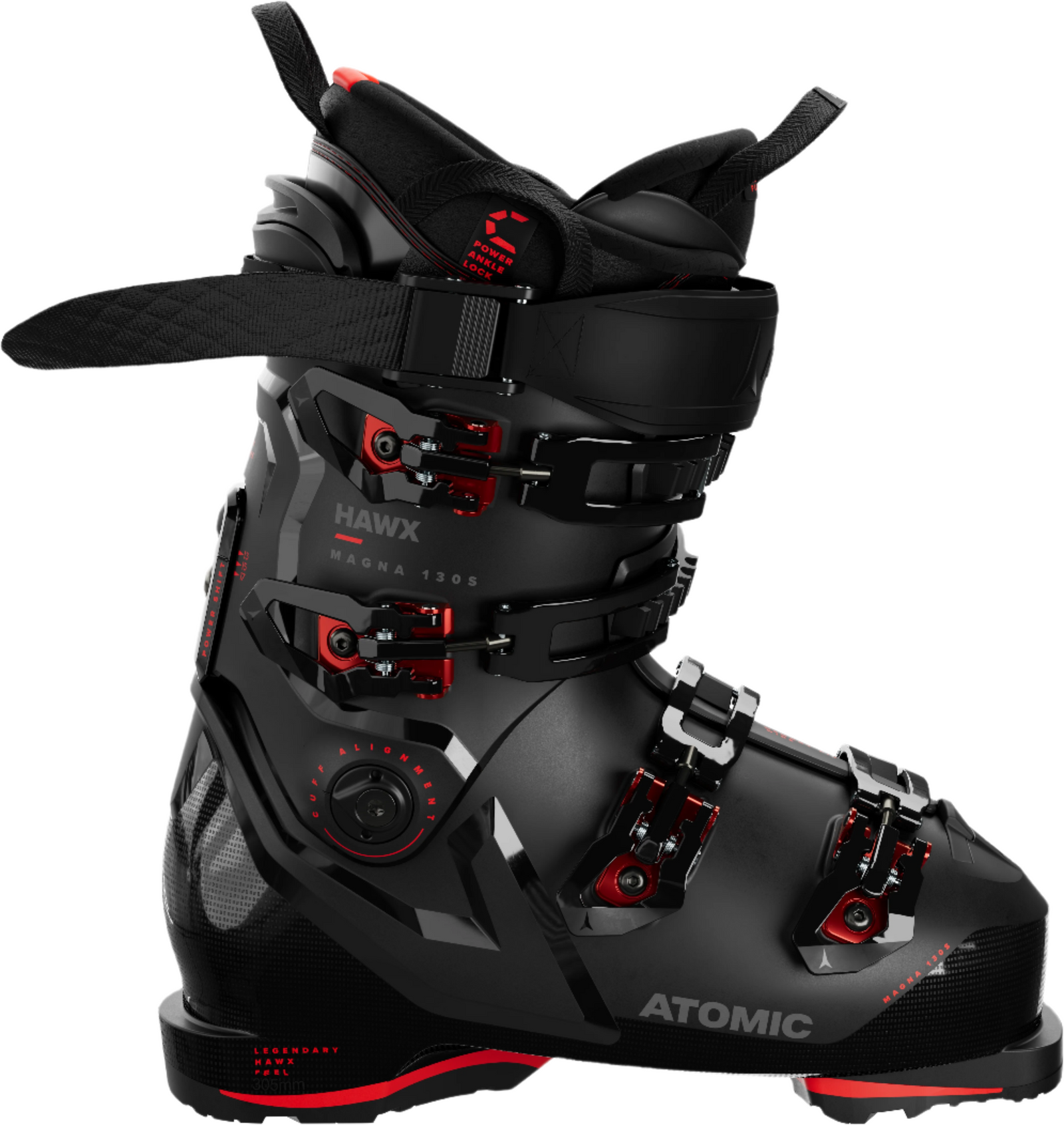 ATOMIC Hawx Magna 130 S ski boots - Mens - Black/Red