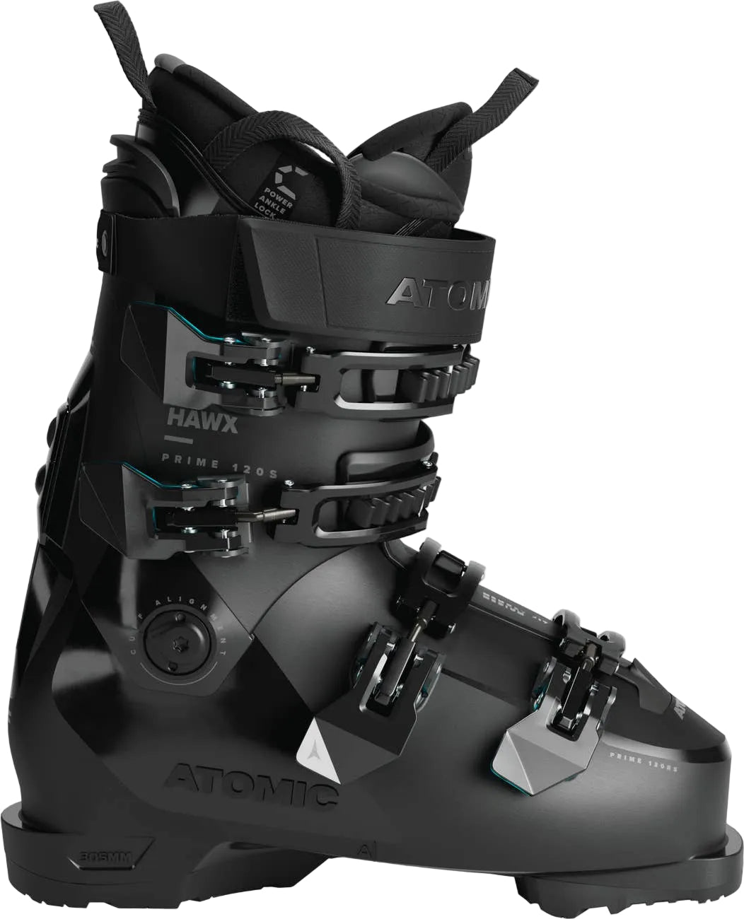 ATOMIC Hawx Prime 120 ski boots - Mens - Black/Teal
