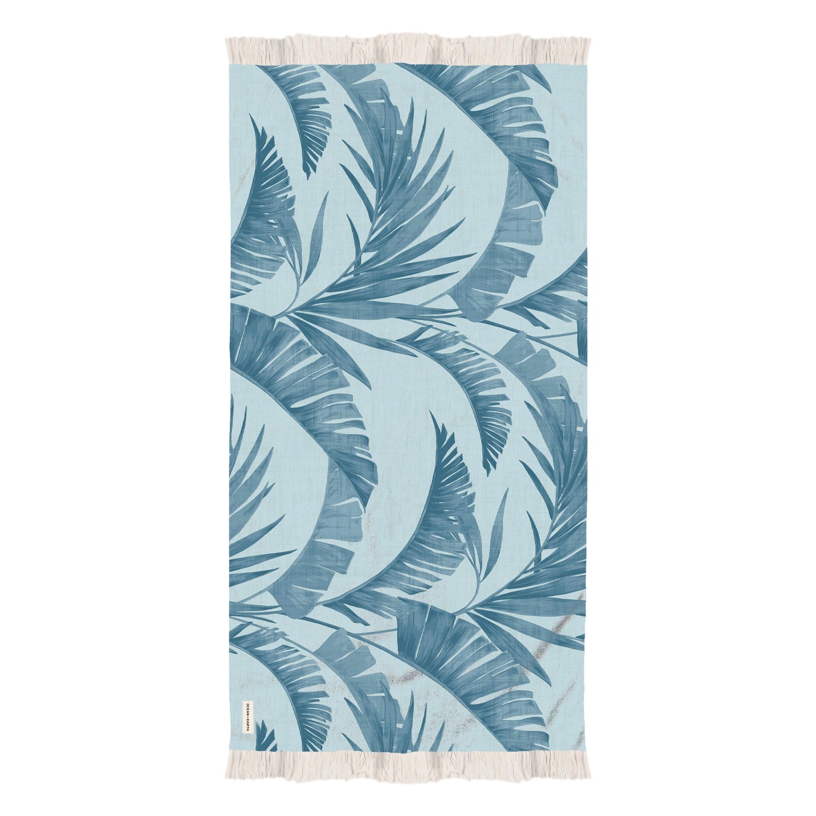 OCEAN AND EARTH Palm beach towel - Iceberg