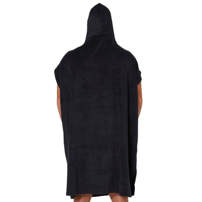 OCEAN AND EARTH Surf Essential poncho - Dull Black