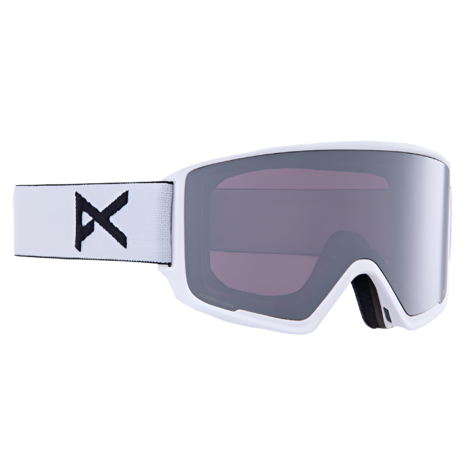 ANON M3 goggles - Low Bridge - White w/ Perceive Sunny Onyx