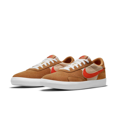 Nike SB Heritage Vulc shoes - Flax/Oatmeal/White/College Orange