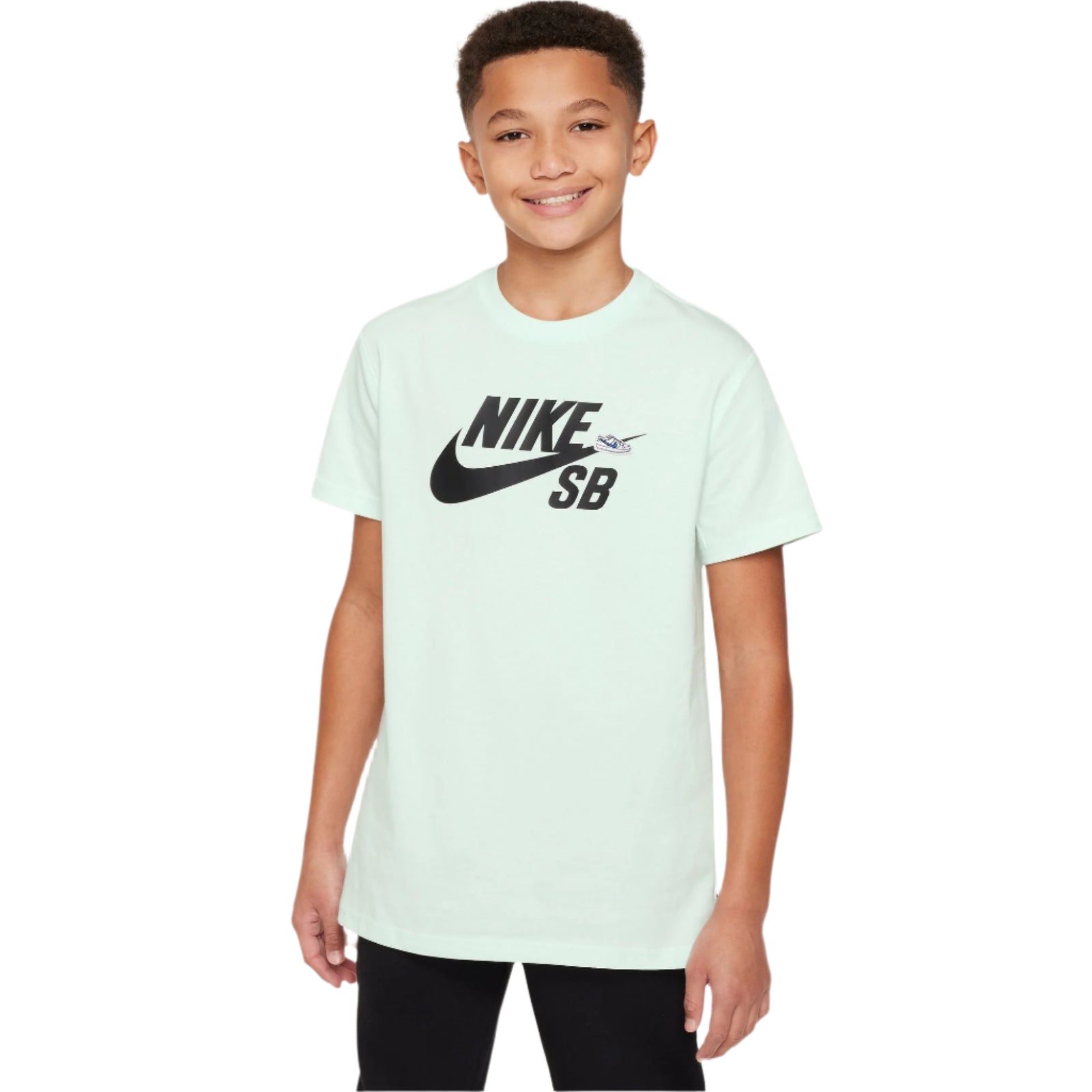 Nike SB Older Kids T-Shirt - barely green
