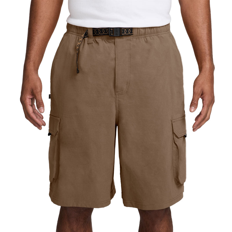 Nike SB Dri-FIT Kearny Cargo Skate Shorts - Mosswood Brown/White