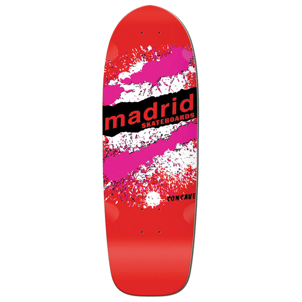 MADRID x STRANGER THINGS Retro Explosion reissue skateboard deck - Red