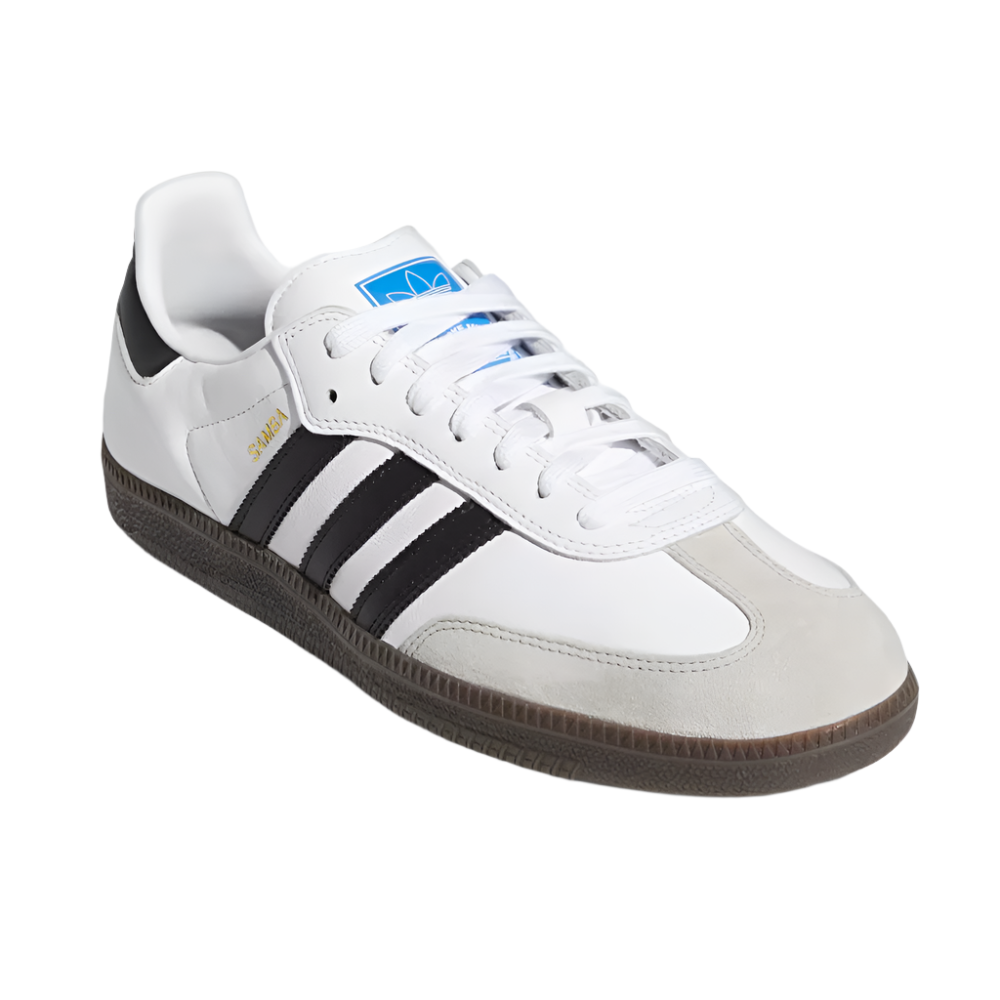 Adidas Samba ADV Shoes - Mens White/Black/Gum