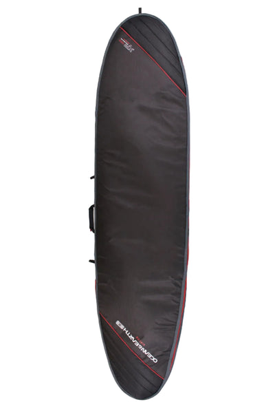 Ocean & Earth Aircon Longboard Board Cover - Black/Red