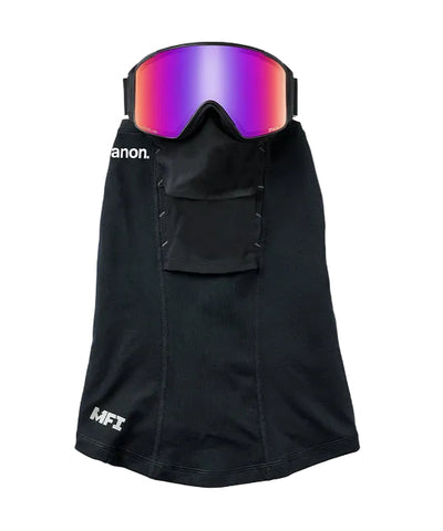 ANON M4S Cylindrical LB goggles - Black w/ Sunny Red