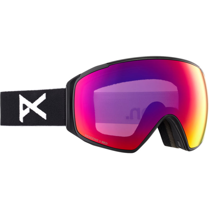 ANON M4S Toric goggles - Black w/ Sunny Red