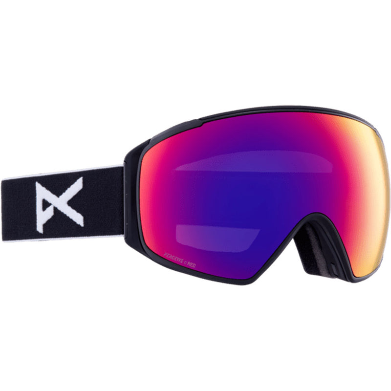 ANON M4S Toric LB goggles - Black w/ Sunny Red