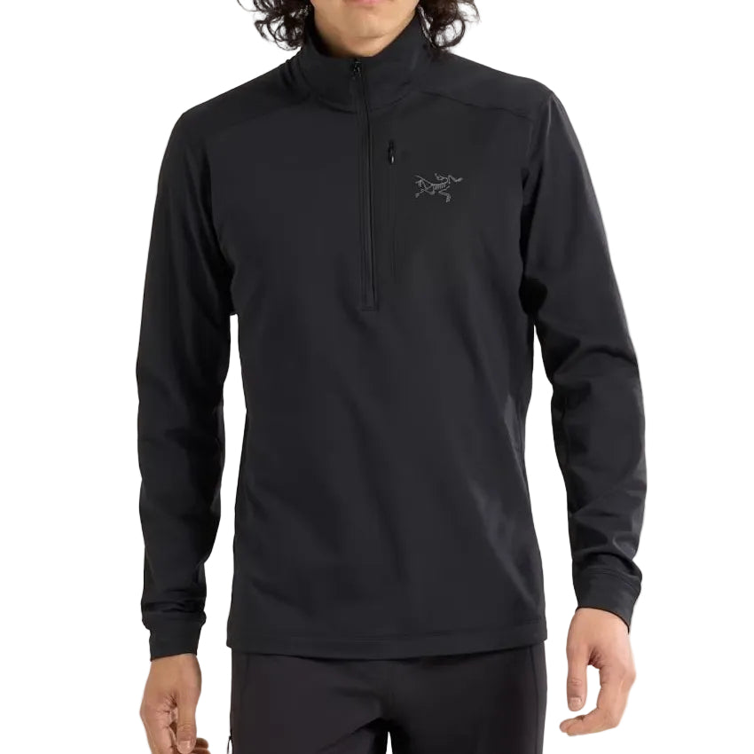 Arcteryx Rho LT Zip Neck Men's - Black
