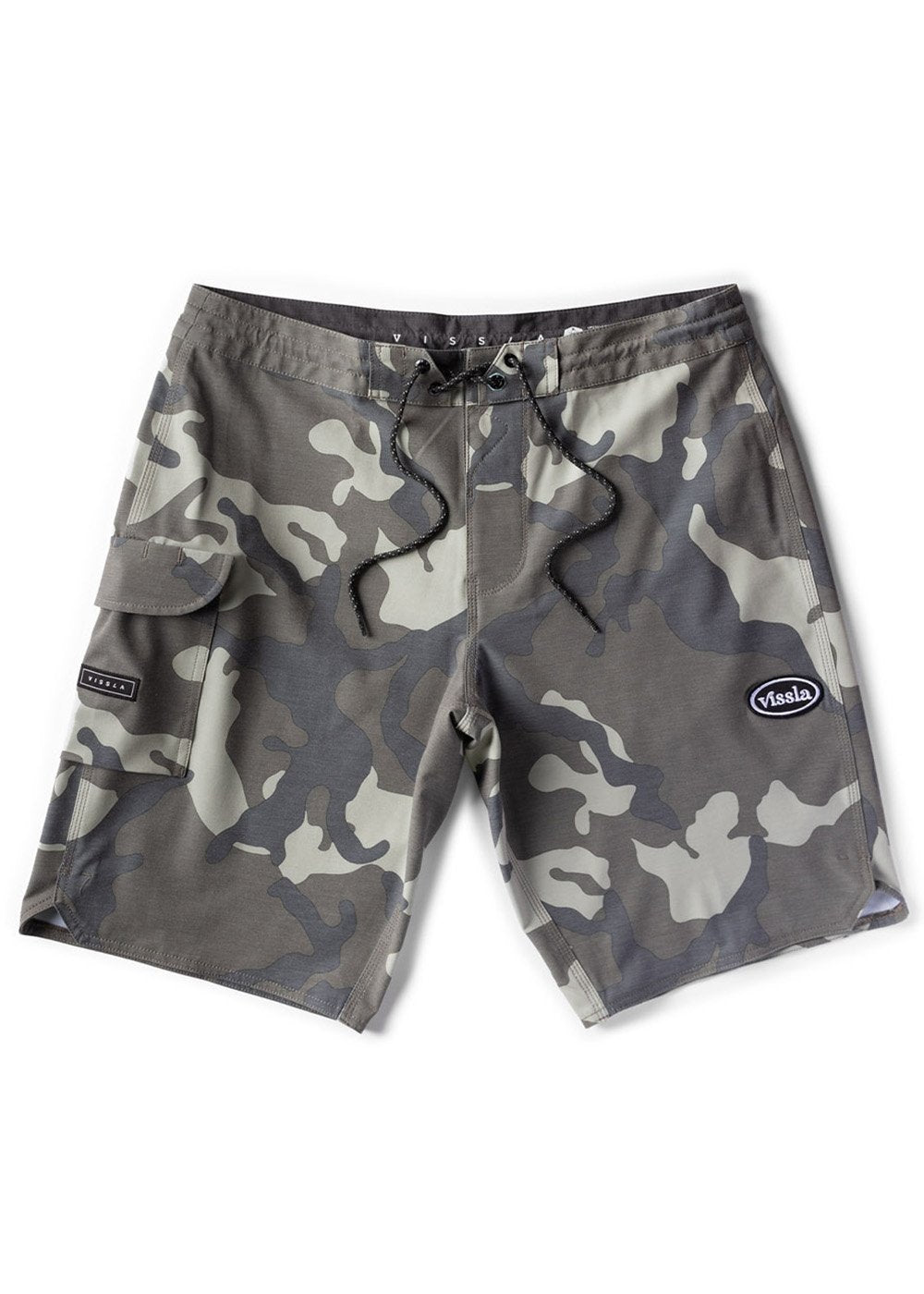VISSLA Long Sets 18" Boardshort - Boys - Camo