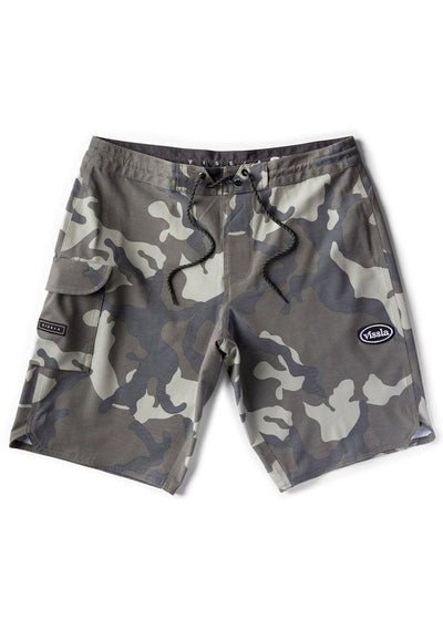 VISSLA Long Sets 18" Boardshort - Boys - Camo