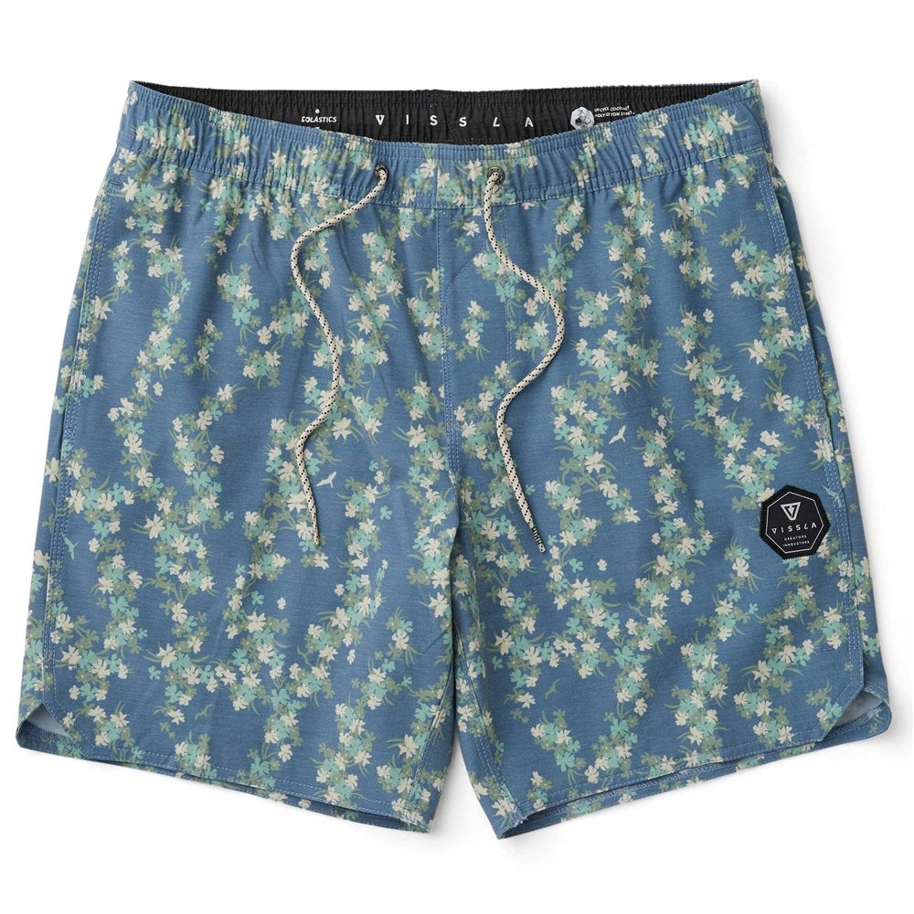 VISSLA Tropicanica 16" Walkshort - Boys - Blue Haze