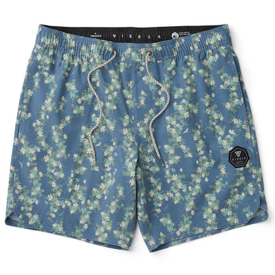 VISSLA Tropicanica 16" Walkshort - Boys - Blue Haze