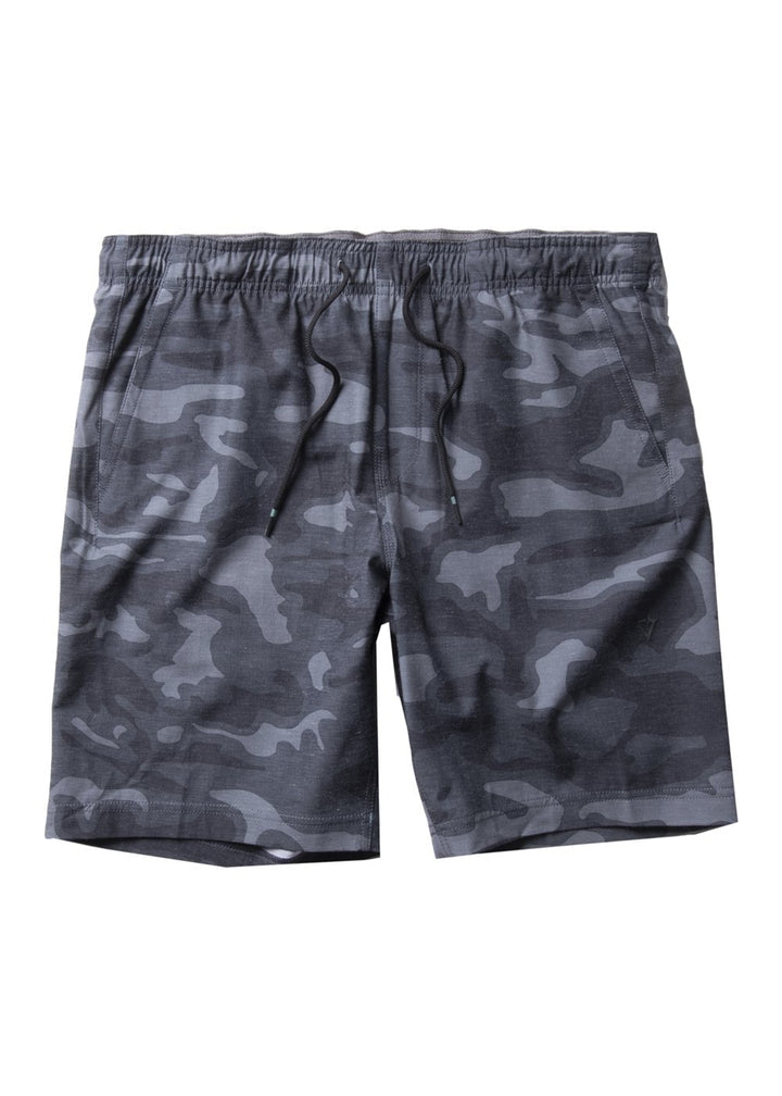 VISSLA Hemp No See Ums Eco elastic walkshorts 17 - Boys - Graphite
