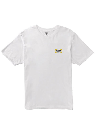 VISSLA Atomic Palms Organic Blens SS tee - Boys - White