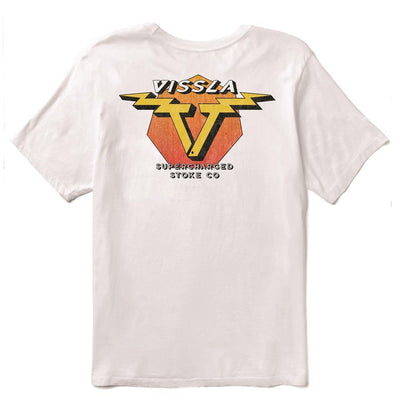 VISSLA Supercharged Vintage Tee - Boys - White