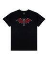 Thrasher Bat Tee - Black