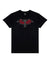 Thrasher Bat Tee - Black