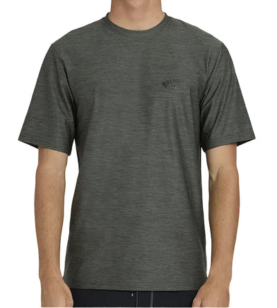 Billabong Shoreline Loose Fit SS Rashshirt - Military Heather