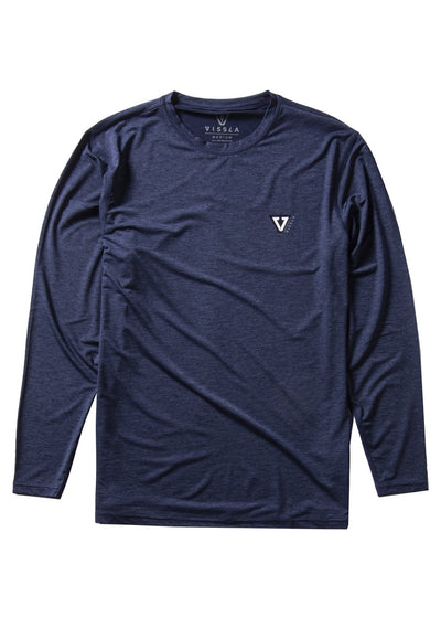 VISSLA Twisted Eco LS Lycra Youth - Dark Navy Heather