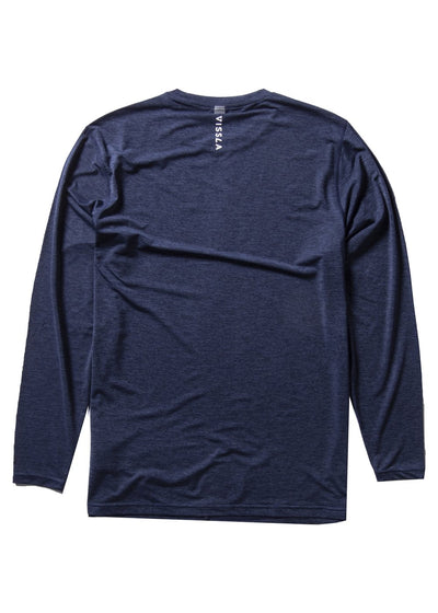 VISSLA Twisted Eco LS Lycra Youth - Dark Navy Heather