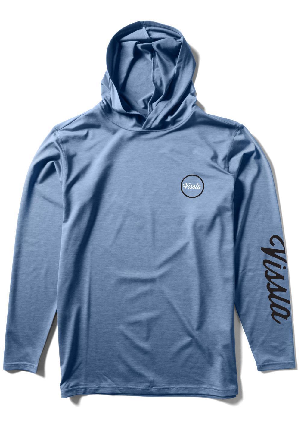 VISSLA Youth Twisted Eco Hooded Lycra - Dusk Heather