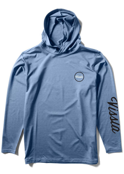 VISSLA Youth Twisted Eco Hooded Lycra - Dusk Heather