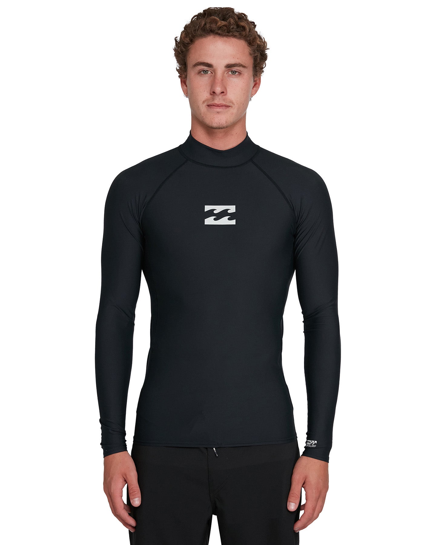 BILLABONG All Day Wave SS Rashshirt - Black