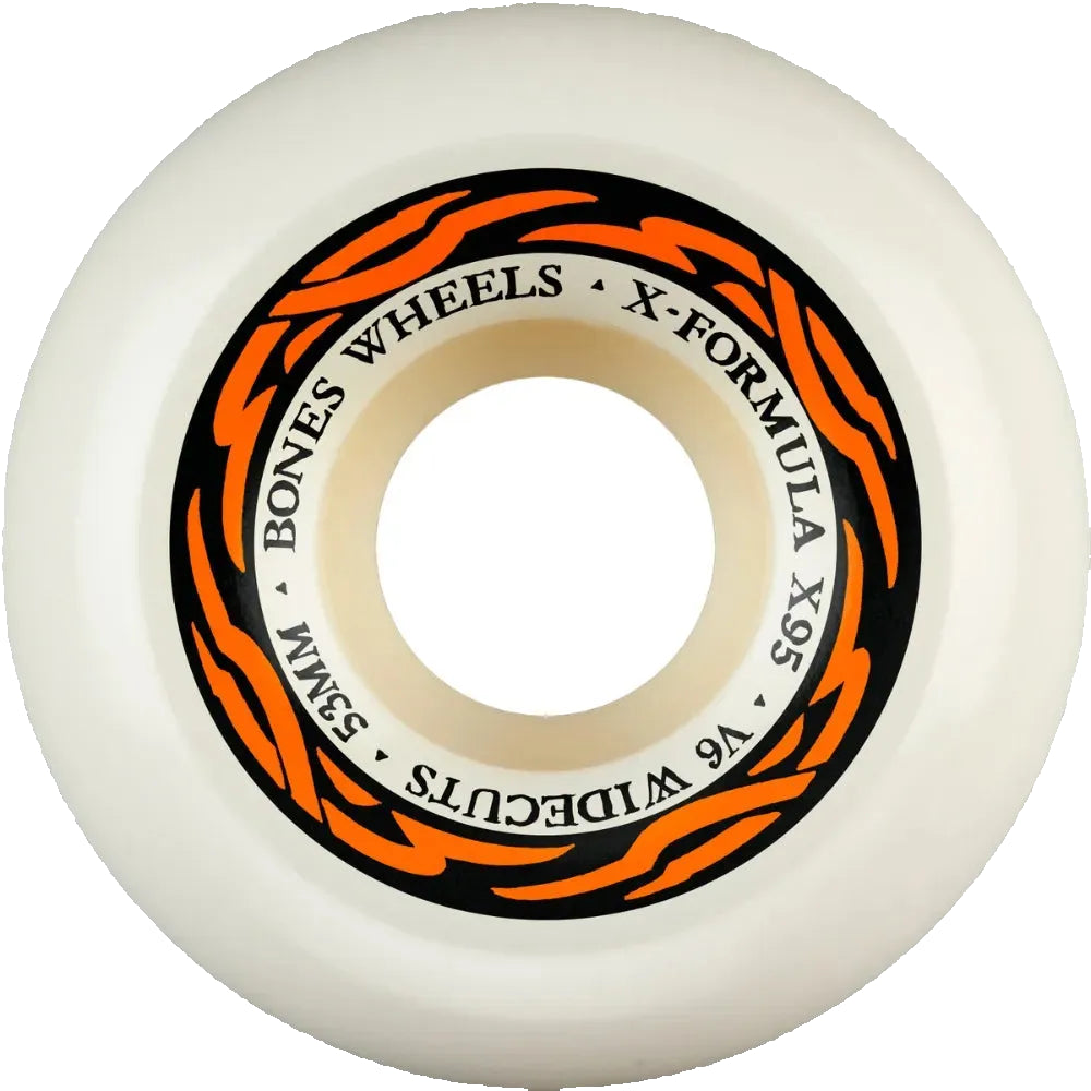 BONES X-Formula Widecut V6 95A 53mm Wheels - Orange