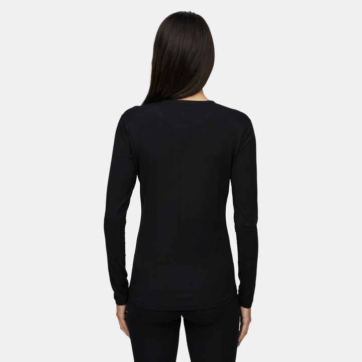 LE BENT Core Midweight Crew thermal top - Womens - Black