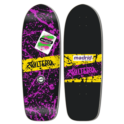 MADRID x Valterra Back to the Future Official limited edition reissue skateboard deck