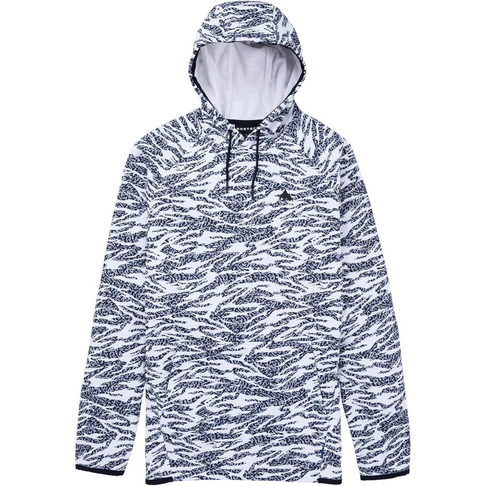 BURTON Crown Weatherproof pullover hoodie Zebra Camo - Mens